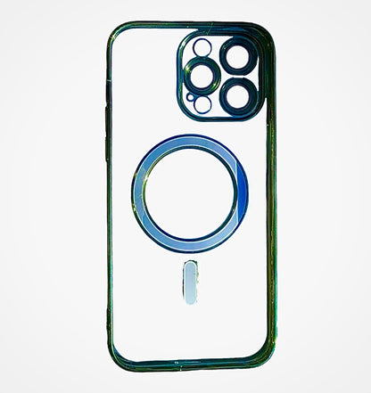 iPhone - Transparent Case - Dark Green