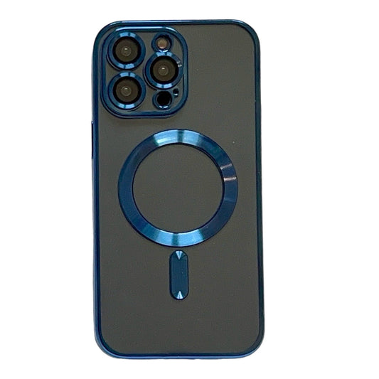 iPhone - Transparent Case - Blue